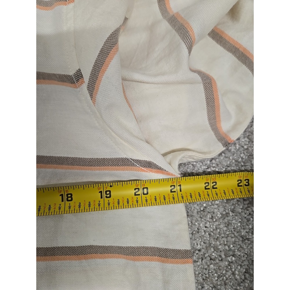 Billabong Core Fit Stretch Button Down Long Sleeve‎ Shirt Striped Cotton Men's M - Picture 6 of 10
